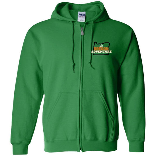 Oregon Zip Up Hooded Sweatshirt | Oregon Clothing | GIFTS FOR HIM or her