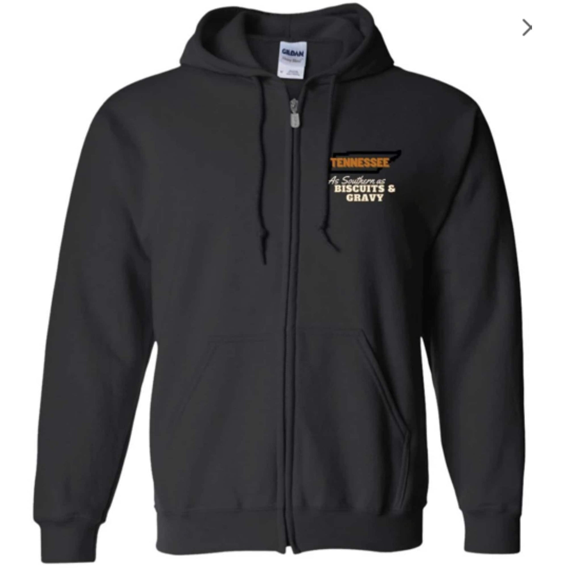 Tennessee Zip Up Hooded Sweatshirt | Tennessee Clothing | GIFTS FOR HIM or her