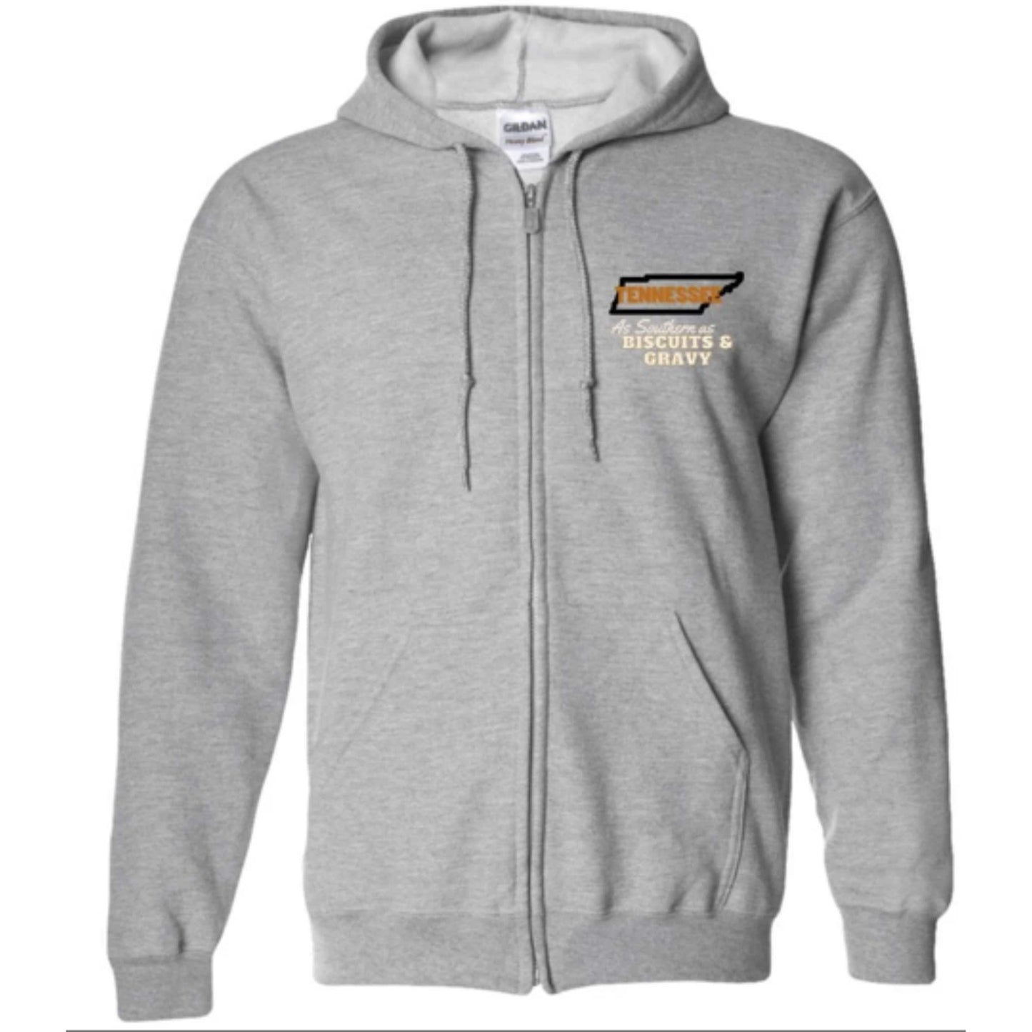 Tennessee Zip Up Hooded Sweatshirt | Tennessee Clothing | GIFTS FOR HIM or her