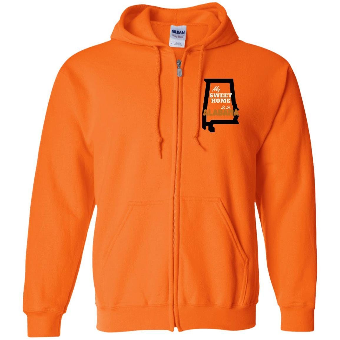 Alabama Zip Up Hooded Sweatshirt | Alabama Clothing | GIFTS FOR HIM or her