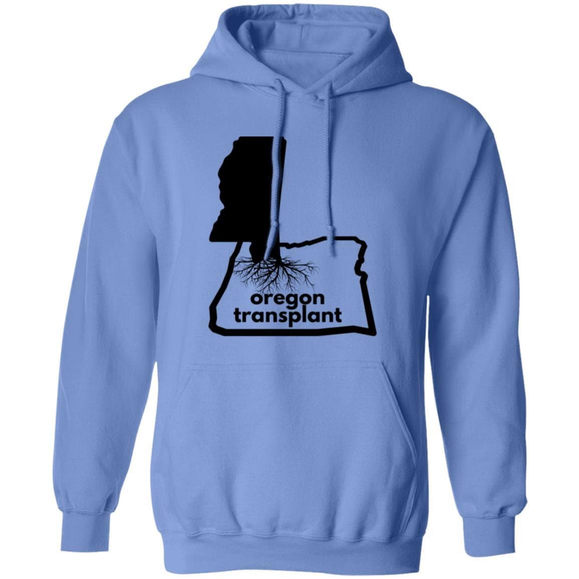 Oregon Transplant Pullover Hoodie, Customizable, for men or women, present for going away, retirement, housewarming, birthday, appreciation