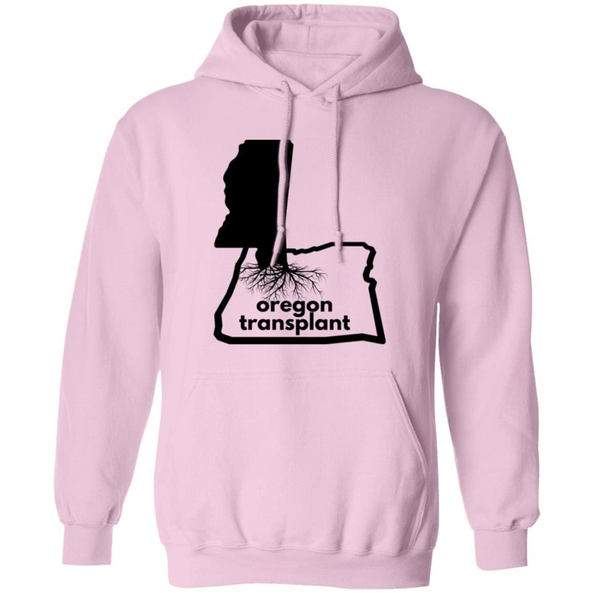Oregon Transplant Pullover Hoodie, Customizable, for men or women, present for going away, retirement, housewarming, birthday, appreciation